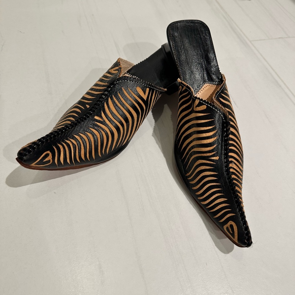 Moroccan leather shoes